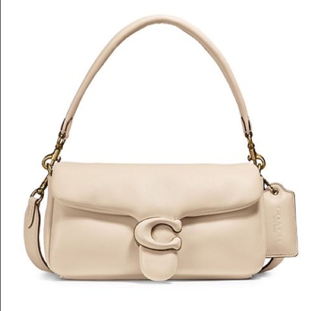 COACH Pillow Tabby Shoulder Bag 26 (ivory)